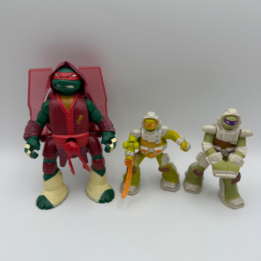 TMNT Ninja Turtles Action Figures Lot Raphael‎ McDonald's Donatello